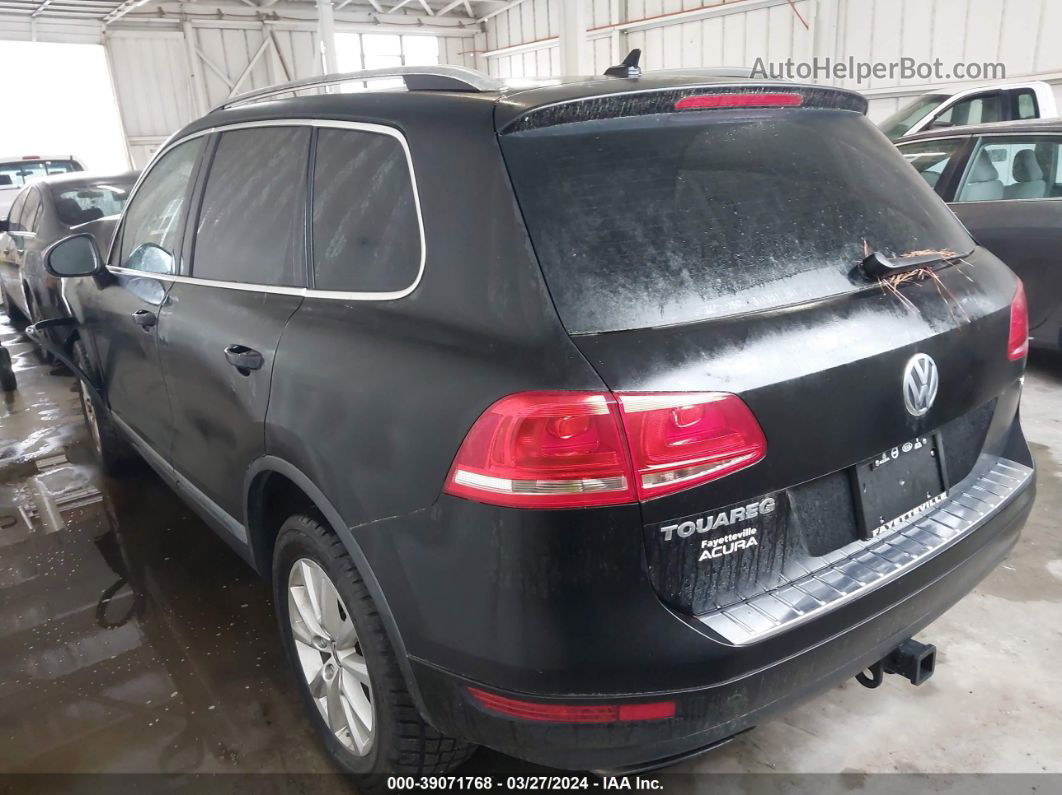 2014 Volkswagen Touareg 3.6l Sport Black vin: WVGEF9BP4ED015244