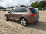 2012 Volkswagen Touareg V6 Brown vin: WVGEF9BP5CD007604