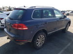 2012 Volkswagen Touareg V6 Blue vin: WVGEF9BP5CD008669