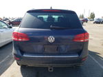 2012 Volkswagen Touareg V6 Blue vin: WVGEF9BP5CD008669