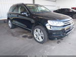 2012 Volkswagen Touareg Exec Black vin: WVGEF9BP5CD010907