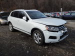 2013 Volkswagen Touareg V6 Белый vin: WVGEF9BP5DD001335