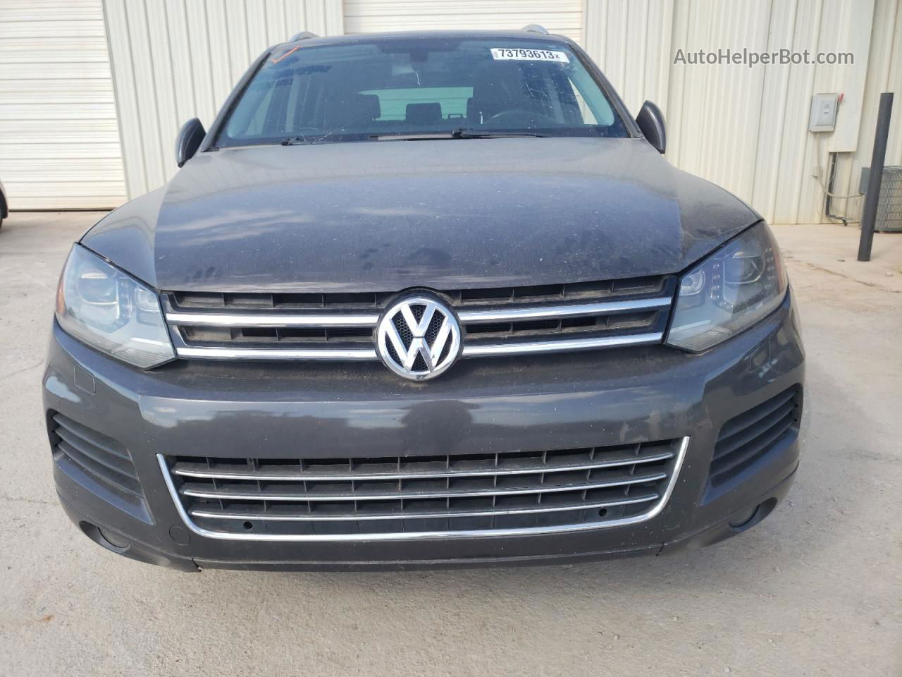 2013 Volkswagen Touareg V6 Черный vin: WVGEF9BP5DD002954