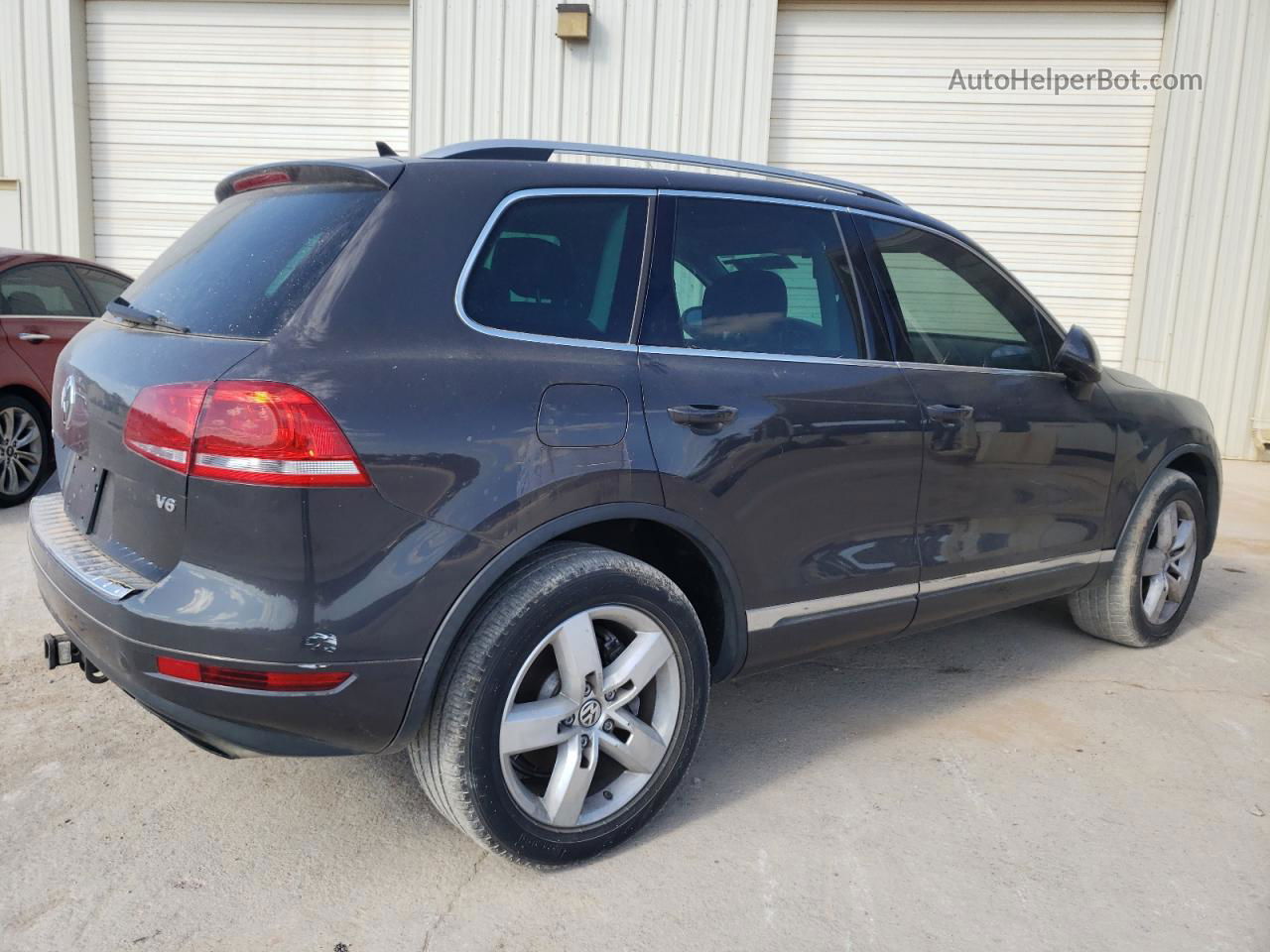 2013 Volkswagen Touareg V6 Черный vin: WVGEF9BP5DD002954