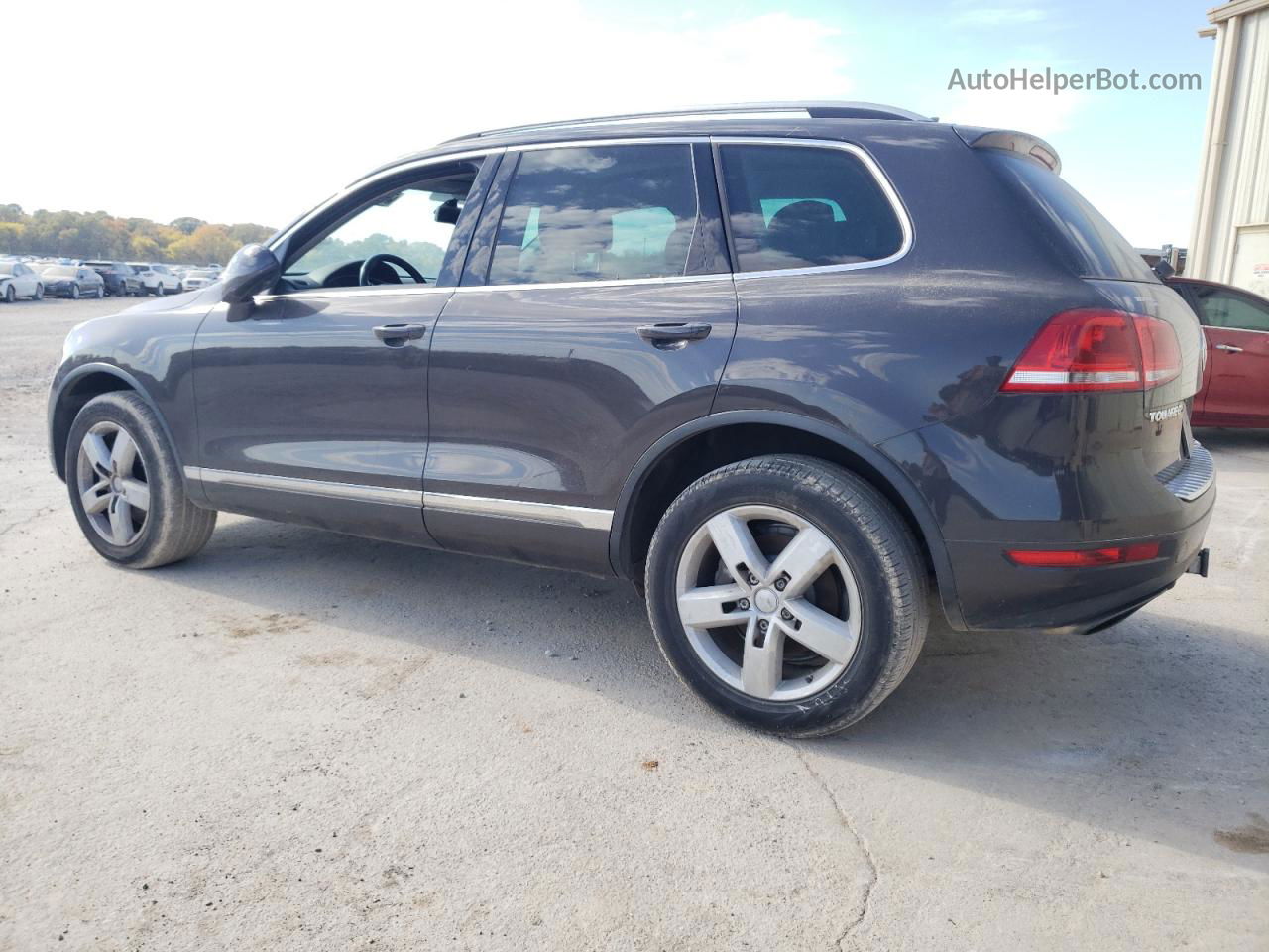 2013 Volkswagen Touareg V6 Black vin: WVGEF9BP5DD002954