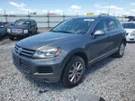 2014 Volkswagen Touareg V6 Gray vin: WVGEF9BP5ED007590