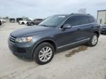 2014 Volkswagen Touareg V6 Серый vin: WVGEF9BP5ED012112