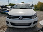 2014 Volkswagen Touareg V6 White vin: WVGEF9BP5ED014314