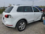 2014 Volkswagen Touareg V6 White vin: WVGEF9BP5ED014314