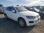 2012 Volkswagen Touareg V6 Белый vin: WVGEF9BP6CD007188