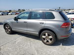 2012 Volkswagen Touareg V6 Gray vin: WVGEF9BP6CD008891