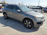 2012 Volkswagen Touareg V6 Gray vin: WVGEF9BP6CD008891