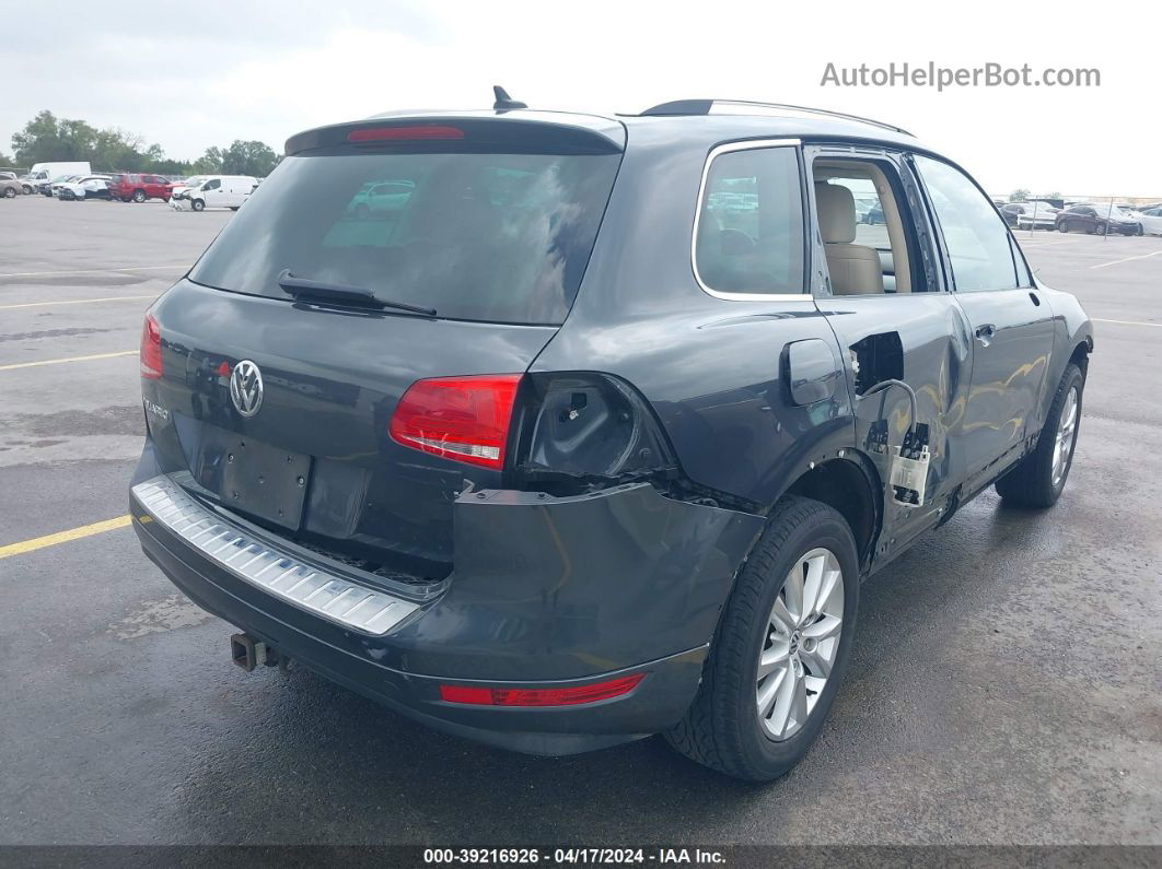 2013 Volkswagen Touareg Vr6 Sport Серый vin: WVGEF9BP6DD002316