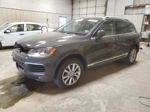 2013 Volkswagen Touareg V6 Gray vin: WVGEF9BP6DD003420