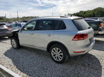 2013 Volkswagen Touareg V6 Silver vin: WVGEF9BP6DD004289