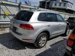 2013 Volkswagen Touareg V6 Silver vin: WVGEF9BP6DD004289