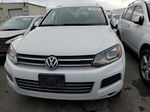 2014 Volkswagen Touareg V6 White vin: WVGEF9BP6ED006559