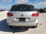 2014 Volkswagen Touareg V6 Silver vin: WVGEF9BP6ED013026