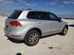 2014 Volkswagen Touareg V6 Silver vin: WVGEF9BP6ED013026