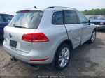 2012 Volkswagen Touareg Vr6 Executive Silver vin: WVGEF9BP7CD010102