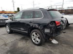 2012 Volkswagen Touareg V6 Black vin: WVGEF9BP7CD011041