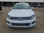 2013 Volkswagen Touareg V6 White vin: WVGEF9BP7DD007038