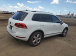 2013 Volkswagen Touareg V6 White vin: WVGEF9BP7DD007038