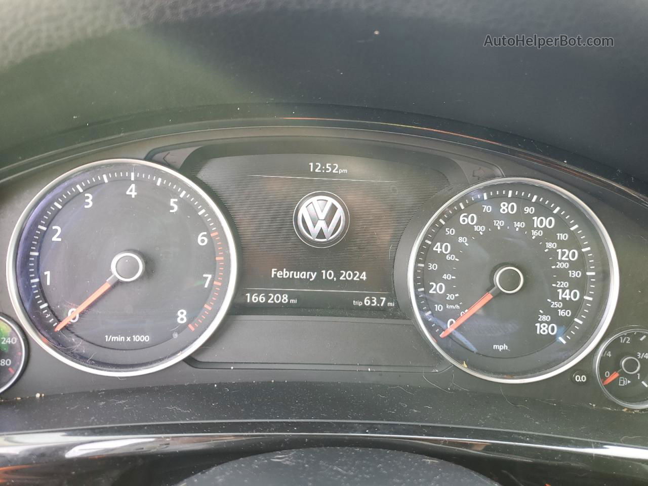 2013 Volkswagen Touareg V6 Серый vin: WVGEF9BP7DD009257