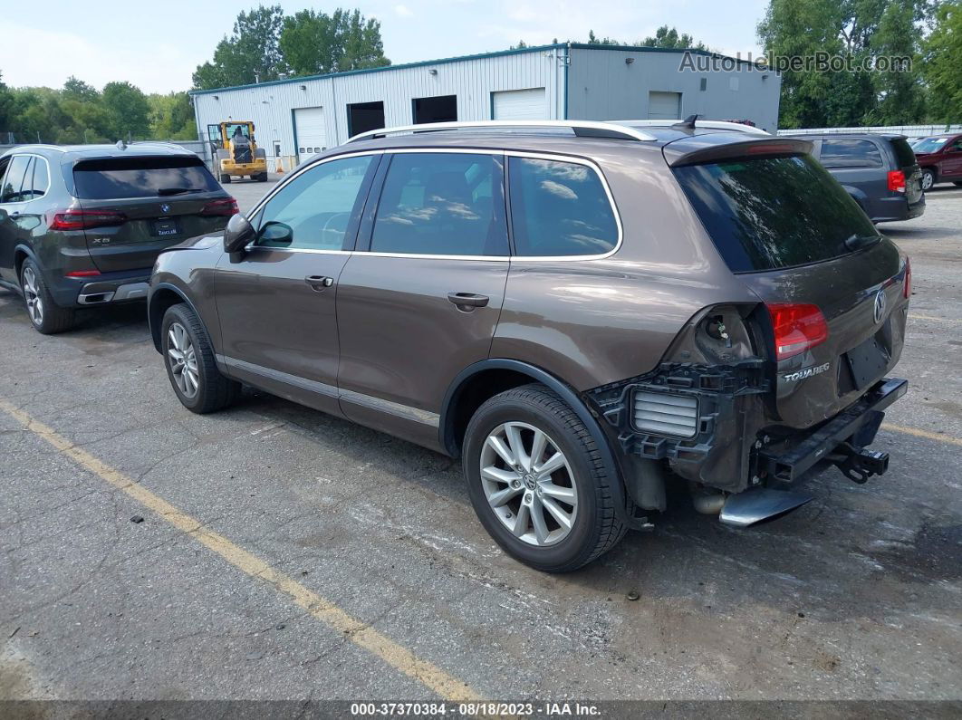 2013 Volkswagen Touareg Sport Золотой vin: WVGEF9BP7DD009405