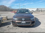 2014 Volkswagen Touareg 3.6l Executive/3.6l Lux/3.6l R-line/3.6l Sport Brown vin: WVGEF9BP7ED002567