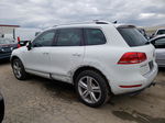 2014 Volkswagen Touareg V6 White vin: WVGEF9BP7ED003332