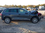 2014 Volkswagen Touareg 3.6l Sport Gray vin: WVGEF9BP7ED005503