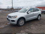 2014 Volkswagen Touareg 3.6l Sport Silver vin: WVGEF9BP7ED005761