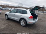 2014 Volkswagen Touareg 3.6l Sport Silver vin: WVGEF9BP7ED005761