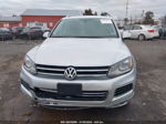 2014 Volkswagen Touareg 3.6l Sport Silver vin: WVGEF9BP7ED005761