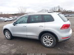 2014 Volkswagen Touareg 3.6l Sport Silver vin: WVGEF9BP7ED005761