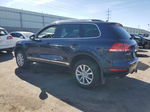 2014 Volkswagen Touareg V6 Blue vin: WVGEF9BP7ED010345