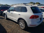 2014 Volkswagen Touareg V6 White vin: WVGEF9BP7ED012144