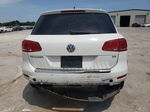 2012 Volkswagen Touareg V6 White vin: WVGEF9BP8CD008245