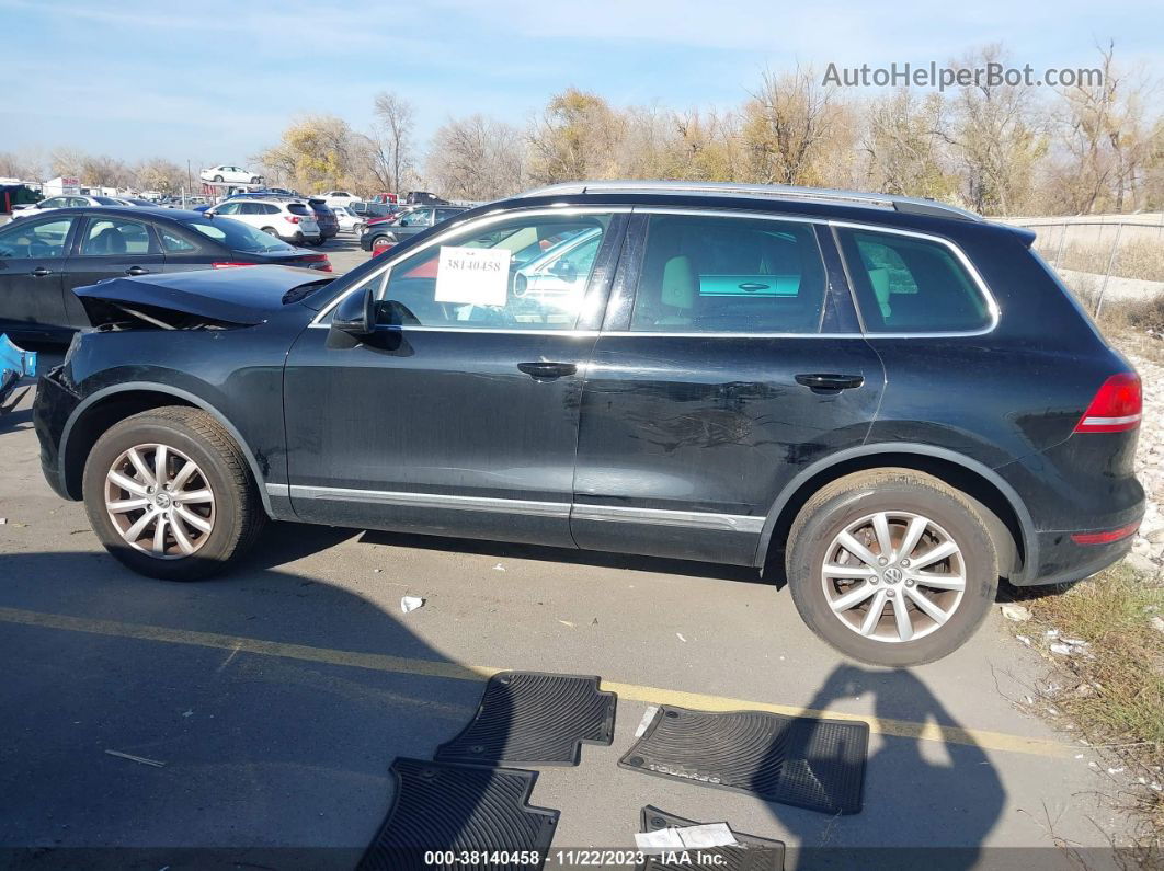 2012 Volkswagen Touareg Vr6 Sport Черный vin: WVGEF9BP8CD011730