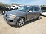 2013 Volkswagen Touareg V6 Gray vin: WVGEF9BP8DD003872