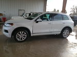 2013 Volkswagen Touareg V6 White vin: WVGEF9BP8DD004990