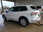 2013 Volkswagen Touareg V6 White vin: WVGEF9BP8DD004990