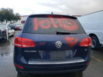 2014 Volkswagen Touareg V6 Blue vin: WVGEF9BP8ED012010