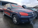 2014 Volkswagen Touareg V6 Blue vin: WVGEF9BP8ED012010