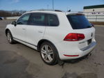 2012 Volkswagen Touareg V6 White vin: WVGEF9BP9CD007797