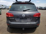 2012 Volkswagen Touareg V6 Gray vin: WVGEF9BP9CD008822