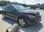 2012 Volkswagen Touareg V6 Black vin: WVGEF9BP9CD009713