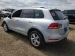 2012 Volkswagen Touareg V6 Silver vin: WVGEF9BP9CD009937