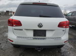 2013 Volkswagen Touareg V6 White vin: WVGEF9BP9DD009695